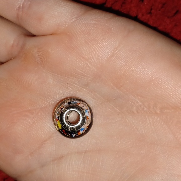 Murano Glass Sterling Silver Bead - Picture 3 of 3